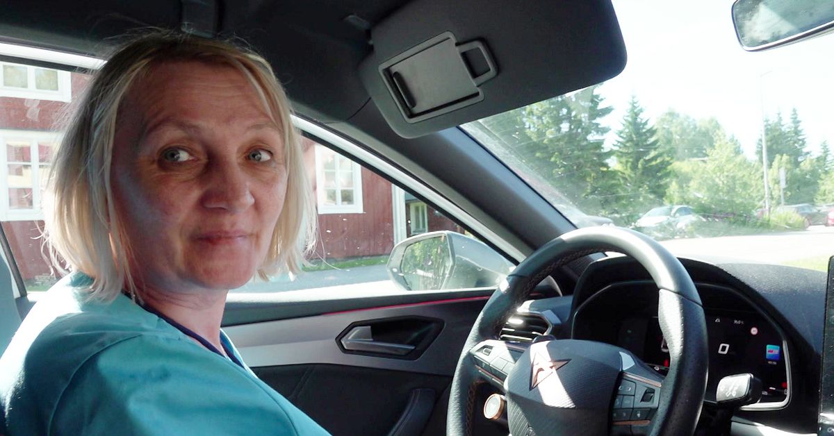 Följ med Älvsbyns hemtjänst i superhettan: ”40 grader varmt”