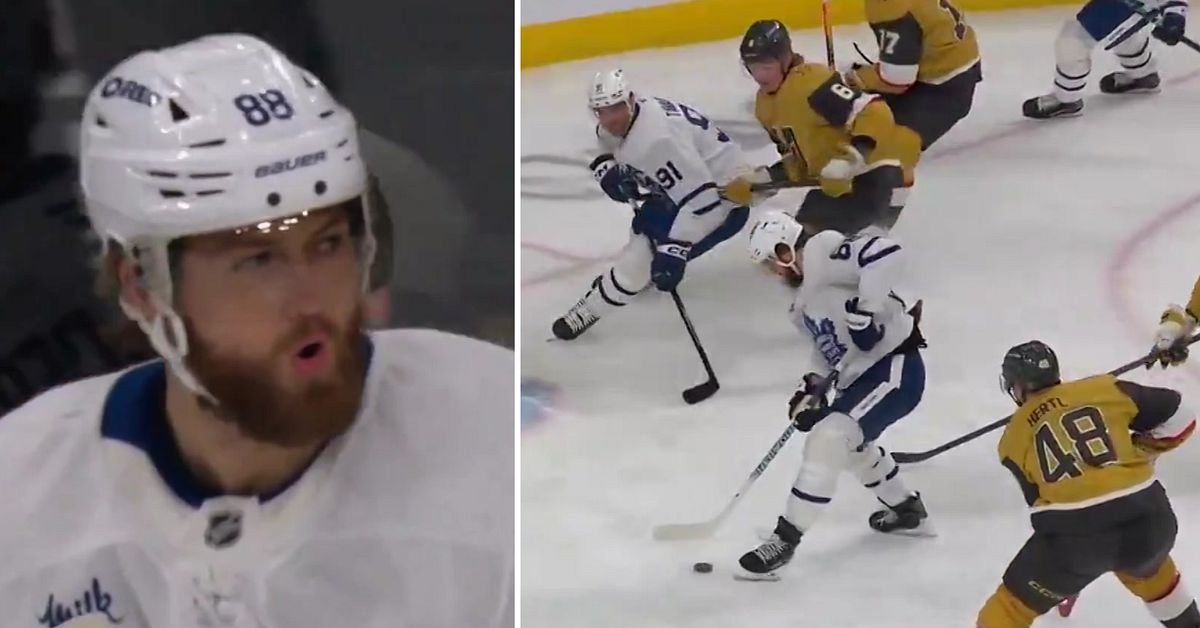 William Nylander m&aring;lskytt och skadad mot Vegas