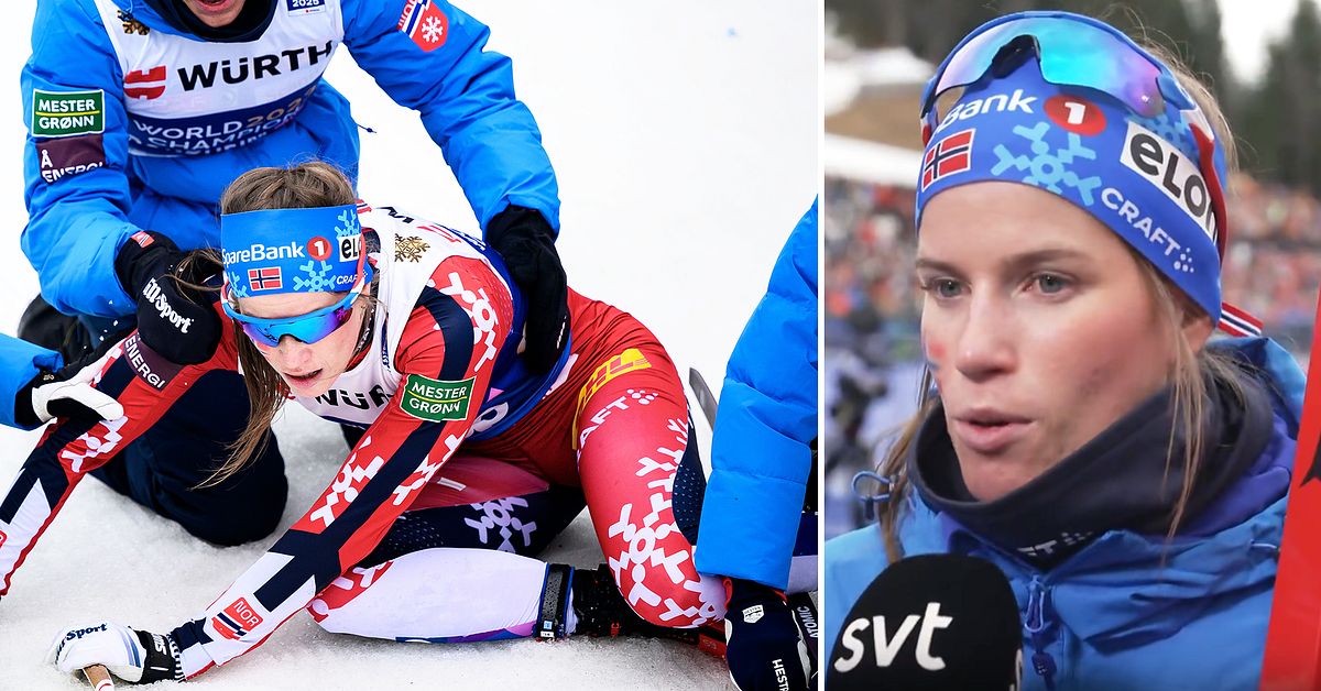 Cross-country skiing: Kristin Austgulen Fosnäs and Norway lost the gold on the last leg