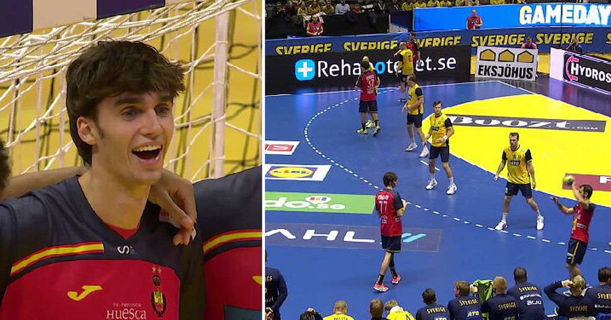 Spanske kungligheten Pablo Urdangarin de Borbón gjorde A-landslagsdebut