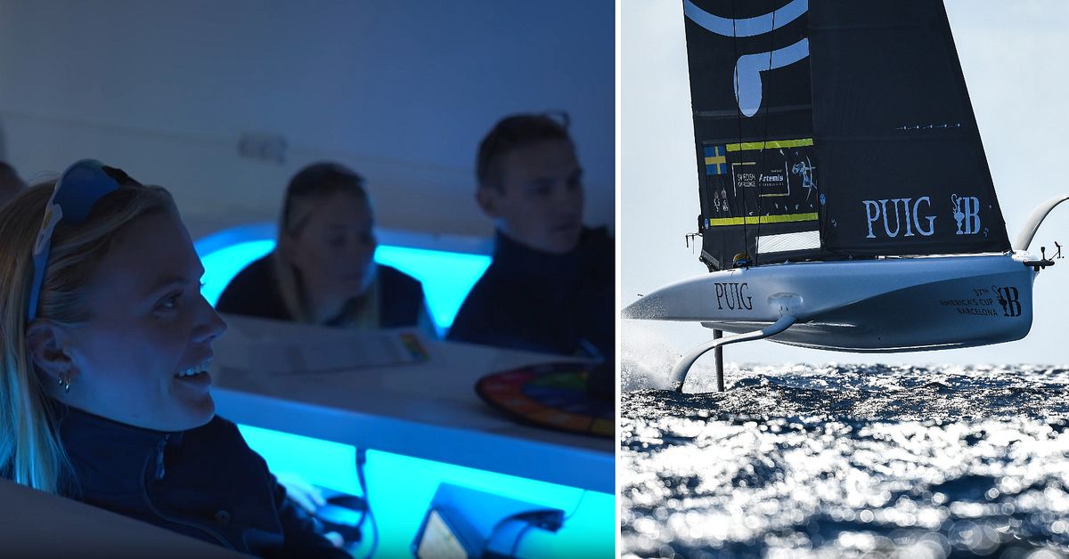 Segling: Så använder svenska seglarna simulatorn | SVT Sport