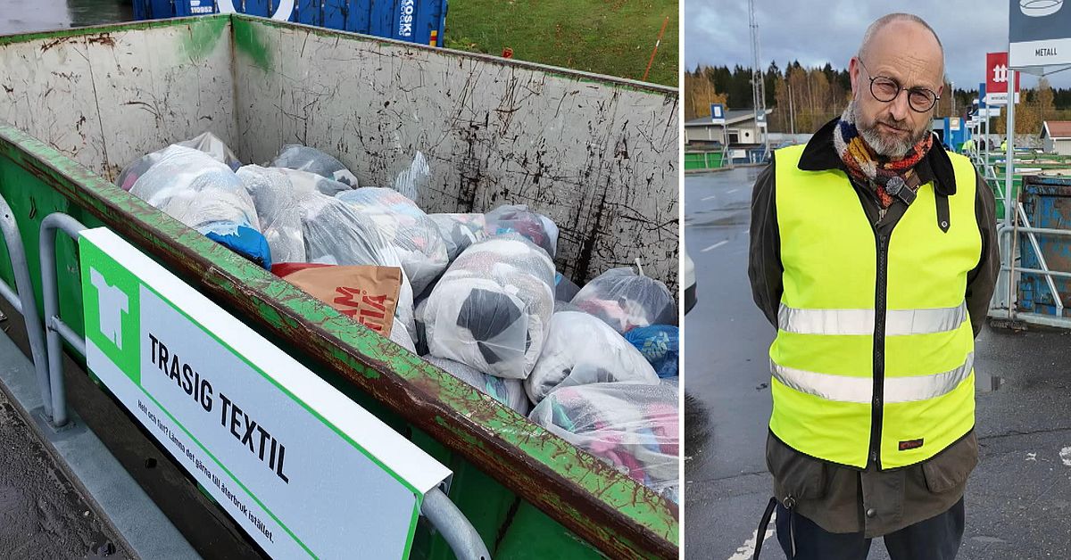 Vakin br&auml;nner nio ton textilier i veckan &ndash; trots kraven p&aring; insamling