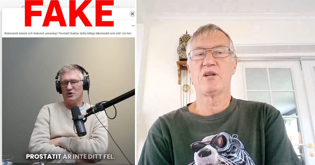 Bedragare använder AI–Tegnell i falsk reklam