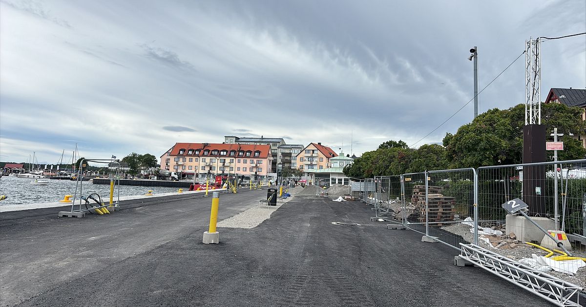 Vaxholms kommunchef arbetsbefrias efter kritik mot kajrenovering