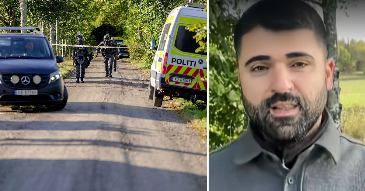 Tre skjutna i Halden i Norge &ndash; n&auml;ra svenska gr&auml;nsen