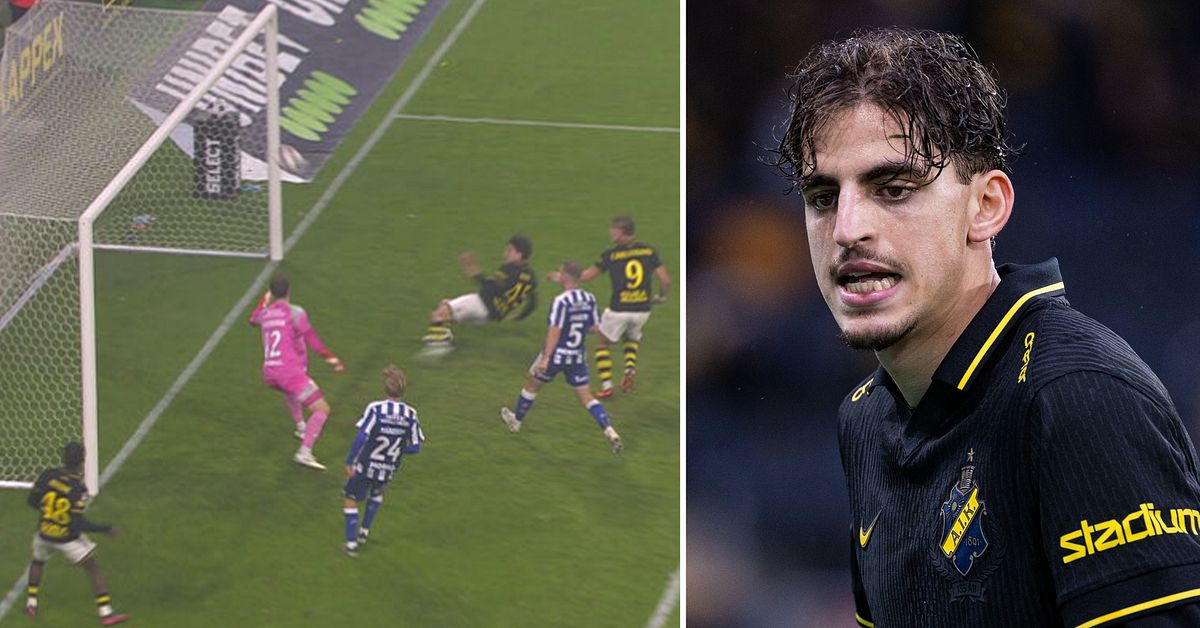 Taha Ayari missade &ouml;ppet m&aring;l n&auml;r AIK kryssade mot IFK G&ouml;teborg