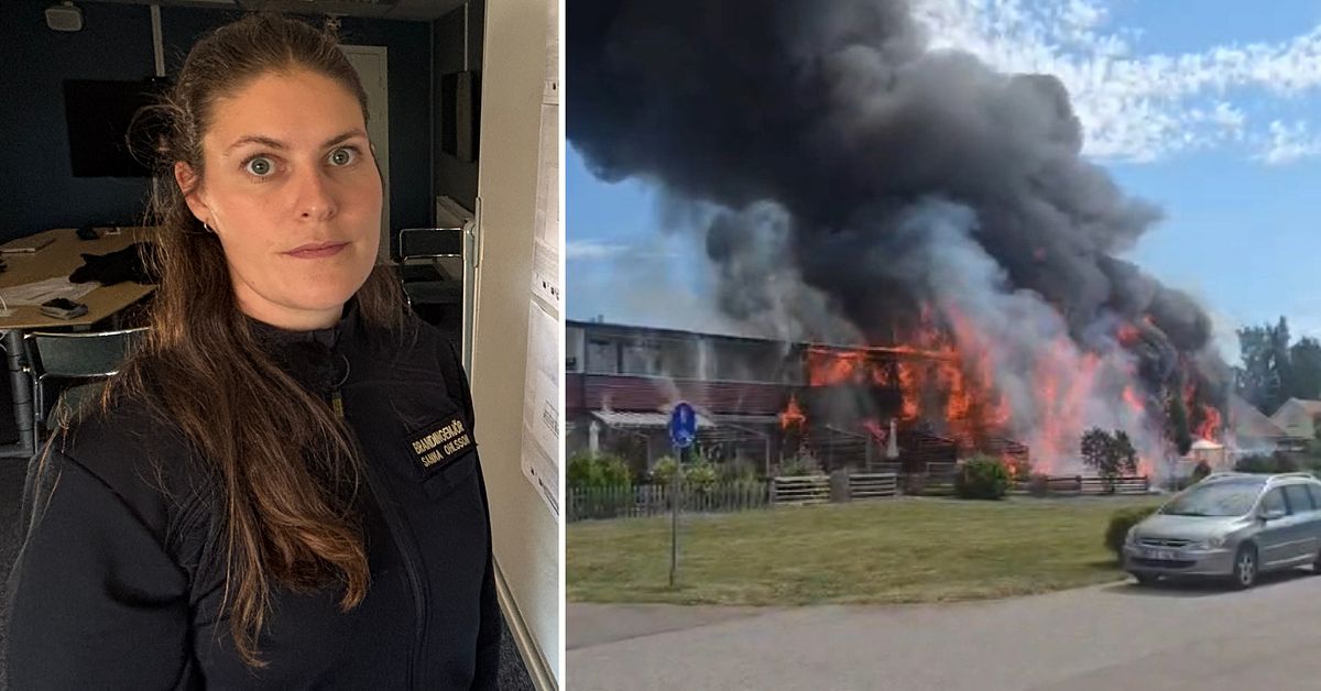 D&auml;rf&ouml;r spreds radhusbranden i Arboga s&aring; fort: &rdquo;Aldrig varit med om n&aring;got liknande&rdquo;