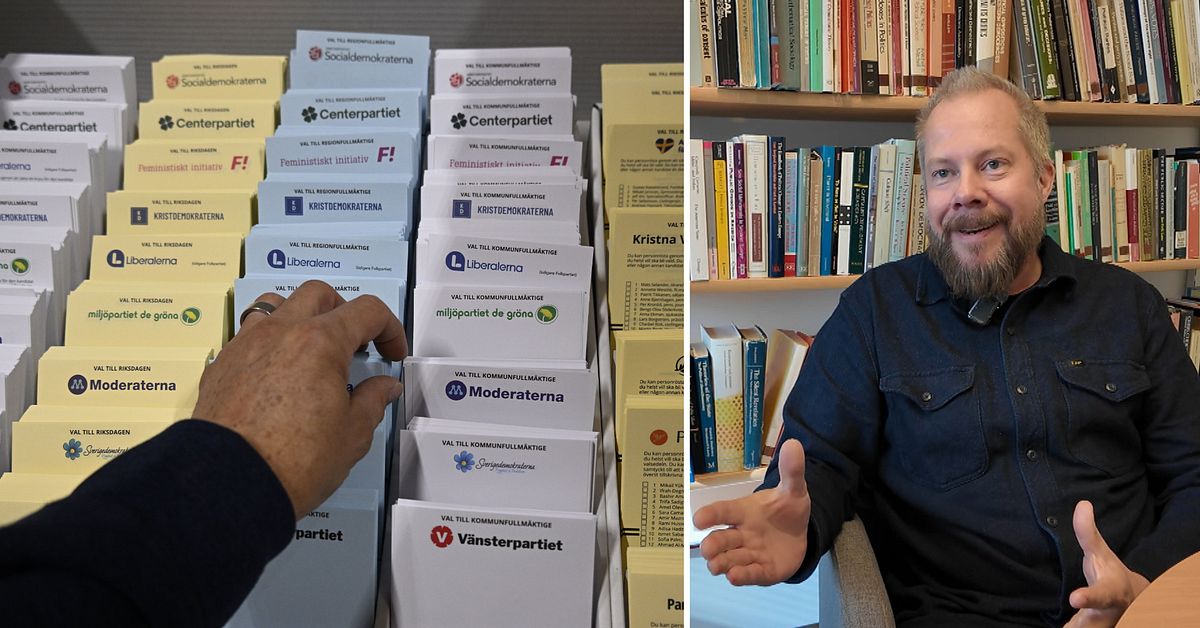 Forskare i Ume&aring; vill stoppa sl&ouml;seriet med valsedlarna: &rdquo;Finns ett enkelt s&auml;tt&rdquo;