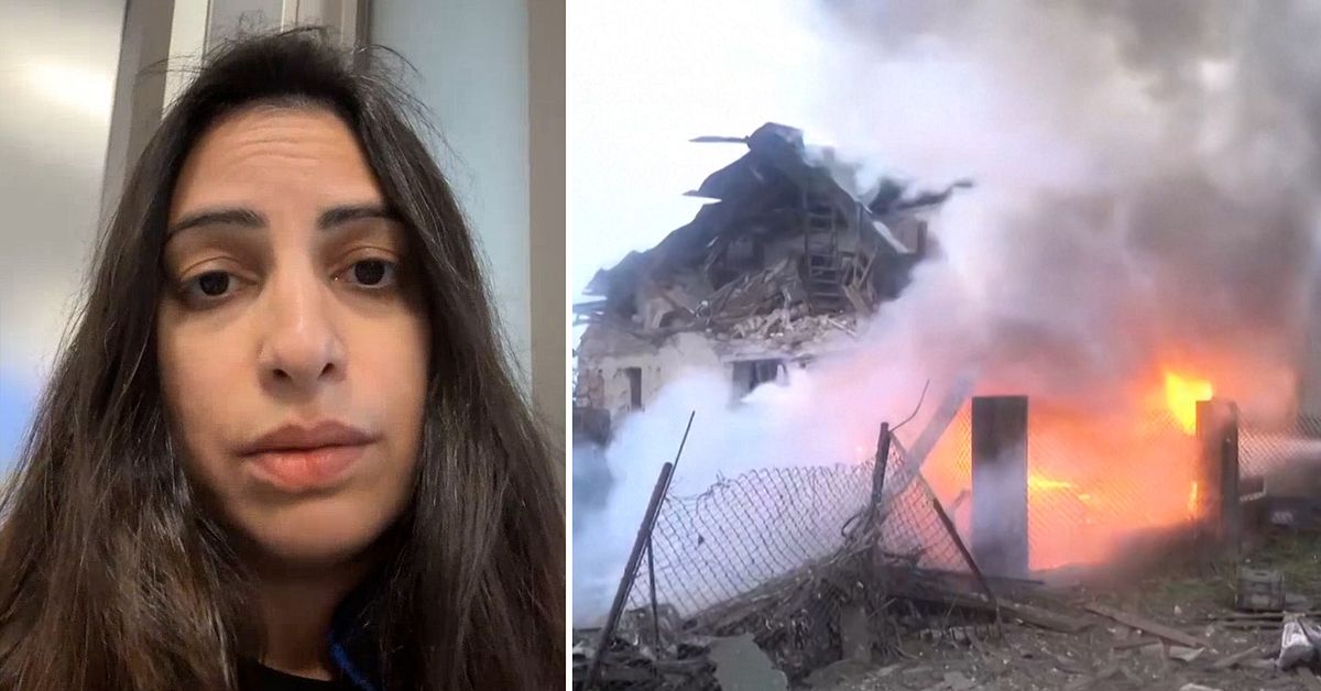 Dadgostar under ryska attacken: Var i skyddsrummet i flera timmar