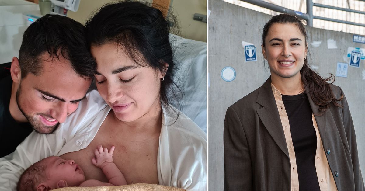 Zecira Musovic har blivit mamma