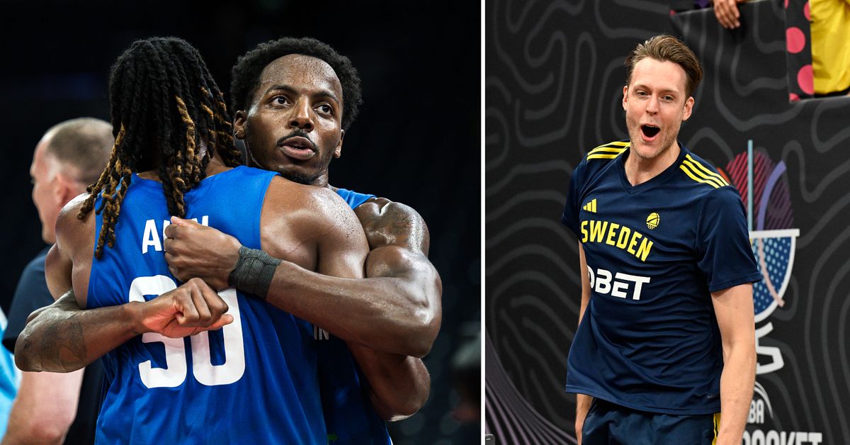 Sverige klart för slutspel i basket-EM – efter brittisk jätteskräll