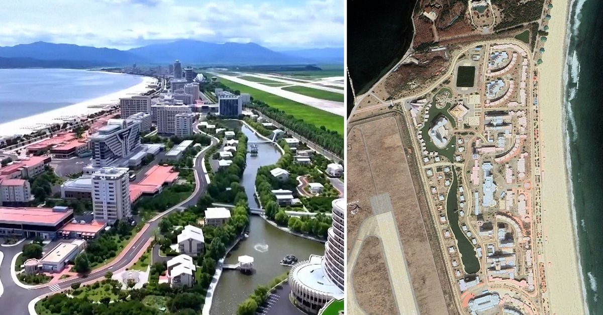Här är Nordkoreas nya propagandaresort – ska locka ryska turister