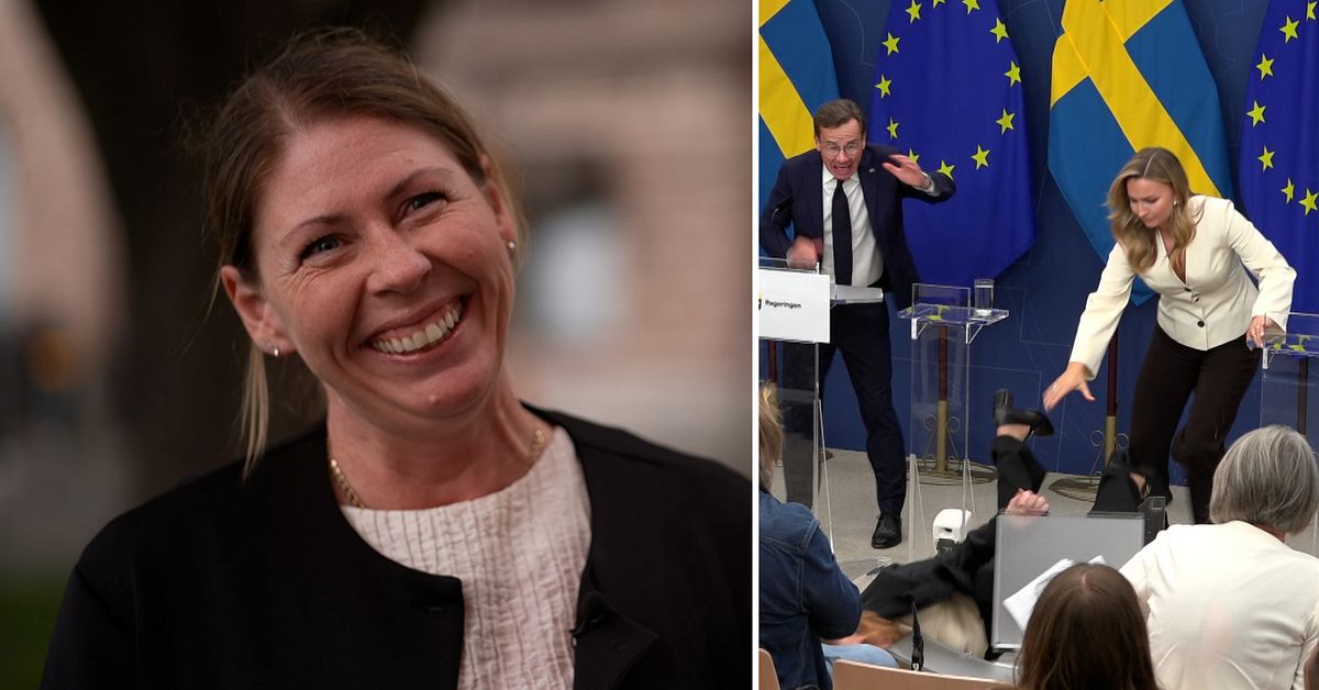Elisabet Lann efter kollapsen: ”Jag skadade mig inte”