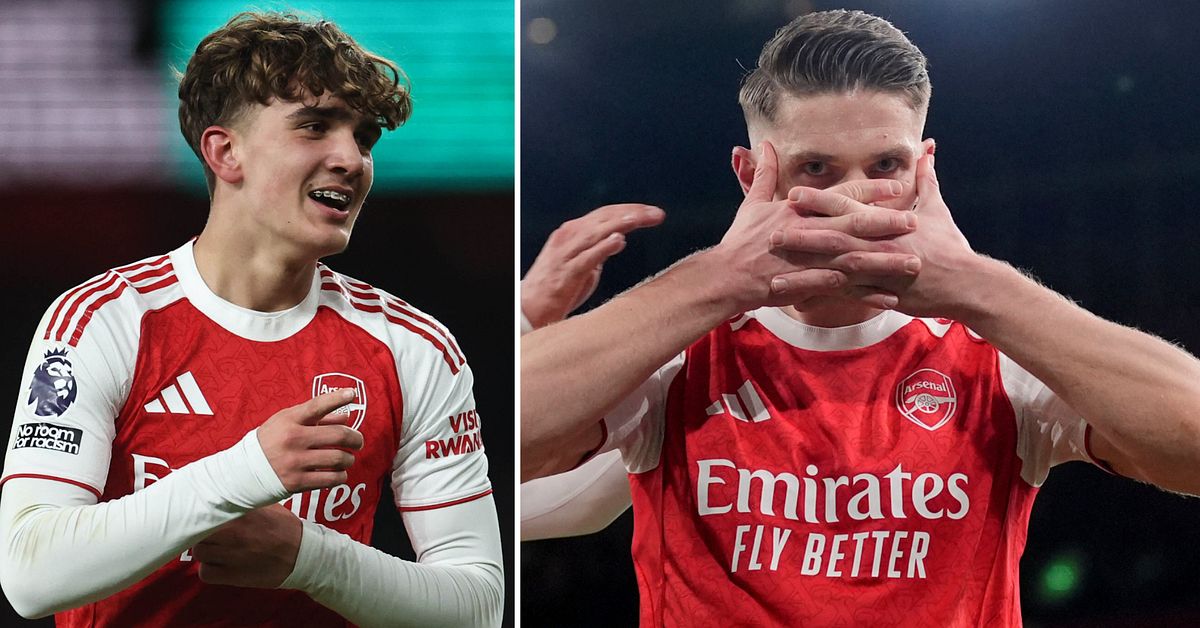 Gy&ouml;keres hj&auml;lte f&ouml;r Arsenal &ndash; och talangen yngst genom tiderna att g&ouml;ra m&aring;l
