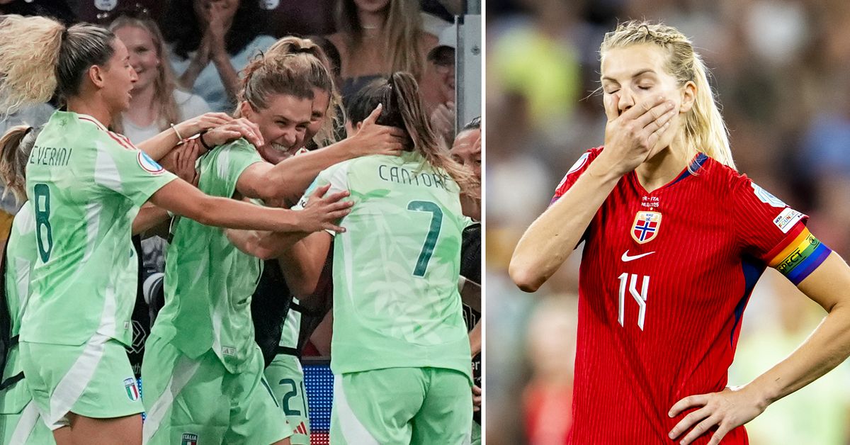Italien klart för EM-semifinal – slog ut Norge
