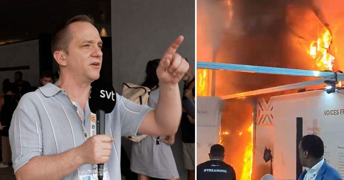 Brand i COP30-byggnaden – besökare evakuerades