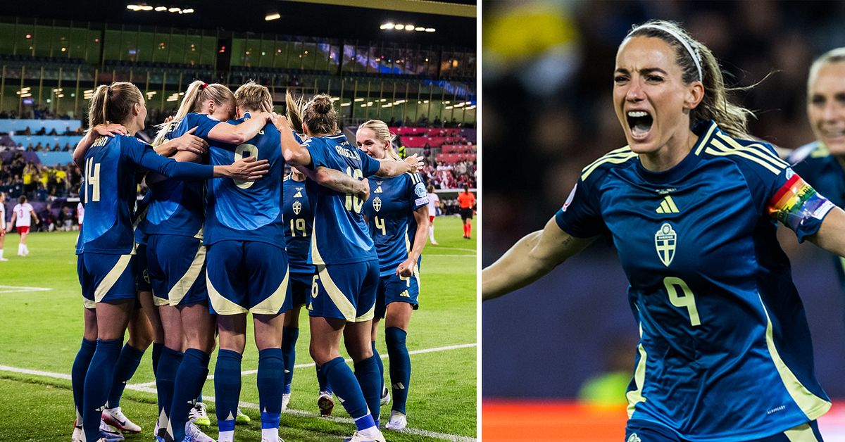 Sverige klart för kvartsfinal efter seger mot Polen