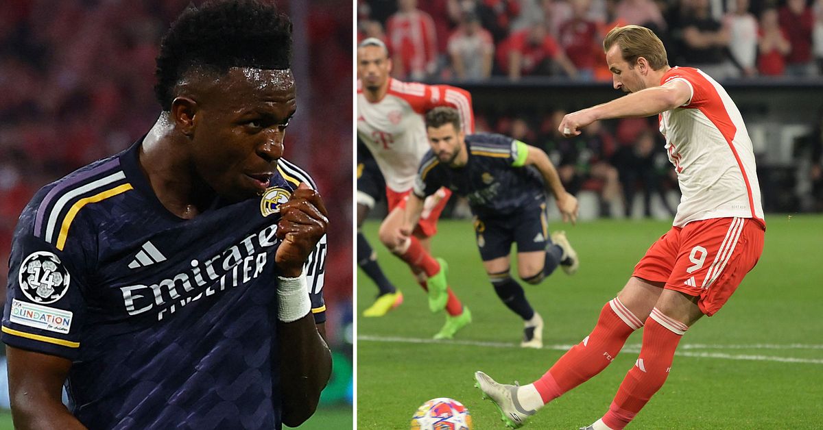 サッカー：バイエルン・ミュンヘンとレアル・マドリードの間で大ドラマが起きた – ヴィニシウス・ジュニオールが引き分けを防いだ