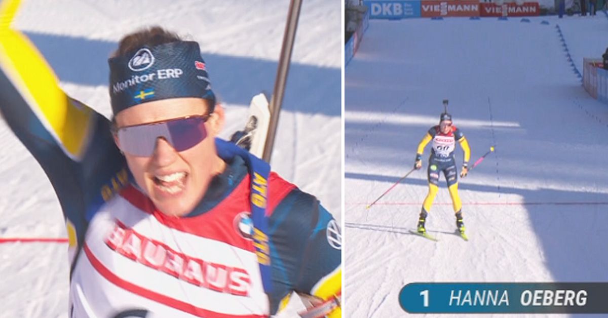 Hanna &Ouml;bergs succ&eacute; &ndash; s&auml;krar seger efter j&auml;tteavslutning
