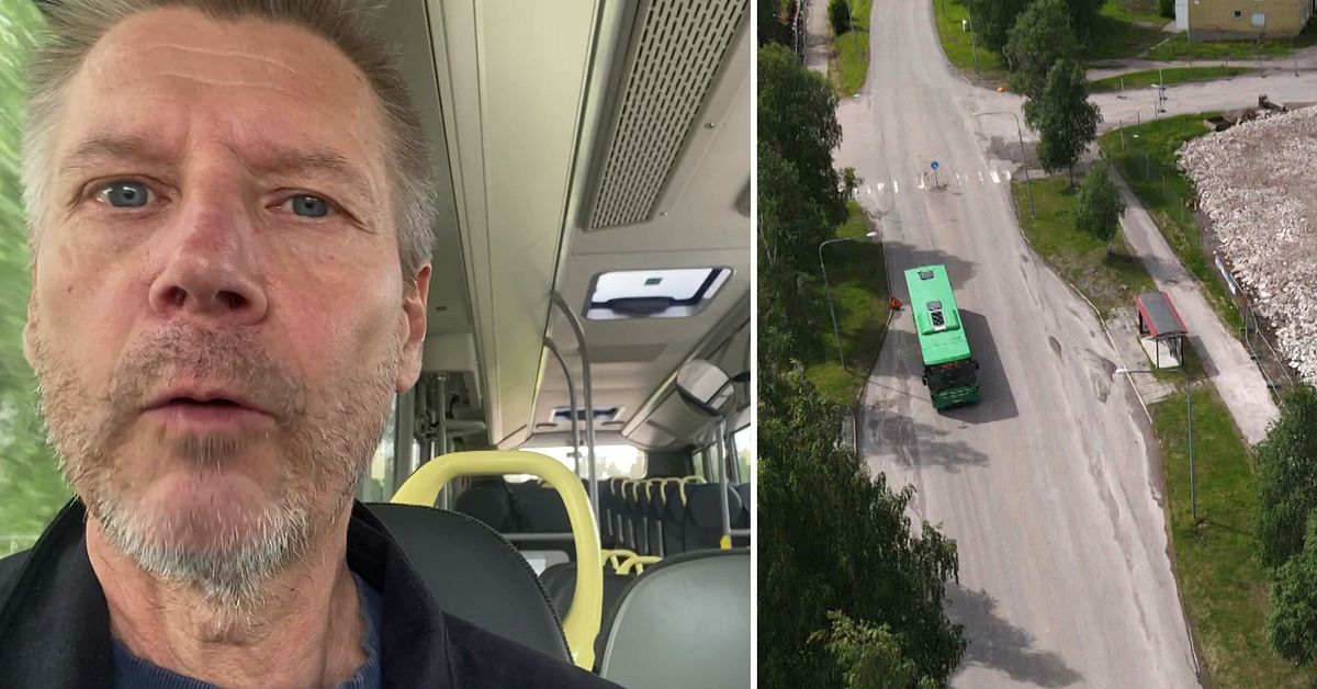 SVT:s reporter tog sista bussen till det döende samhället