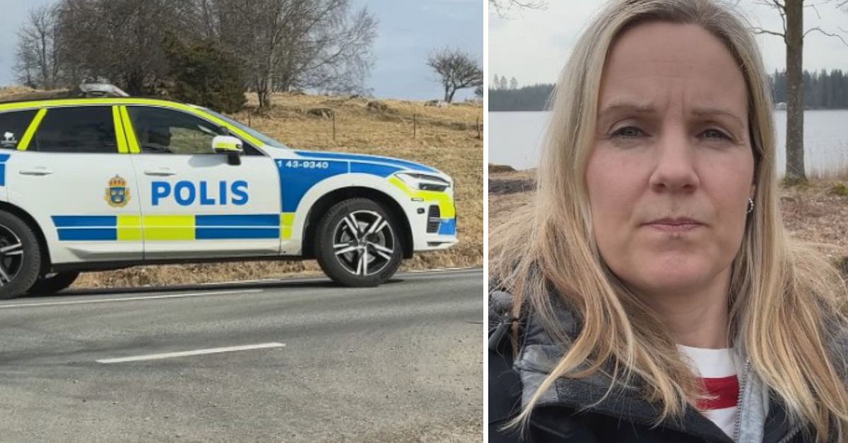 Polisinsats vid bostad utanf&ouml;r Gislaved &ndash; utreder grovt r&aring;n