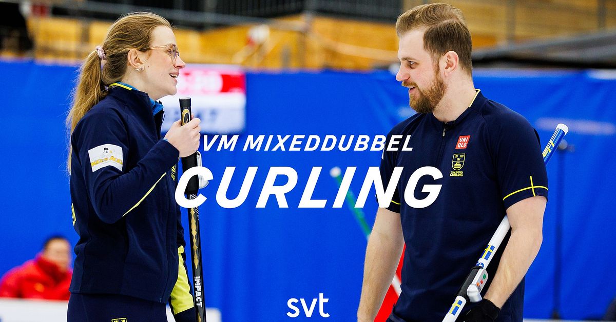 Lag Wranå spelar semifinal i mixeddubbel på curling-VM