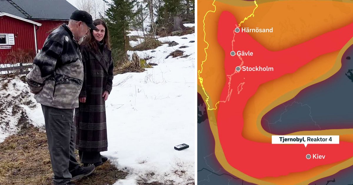 H&auml;r f&ouml;ll mest nedfall i V&auml;sternorrland &ndash; Arnes liv f&ouml;r&auml;ndrades &ouml;ver en natt