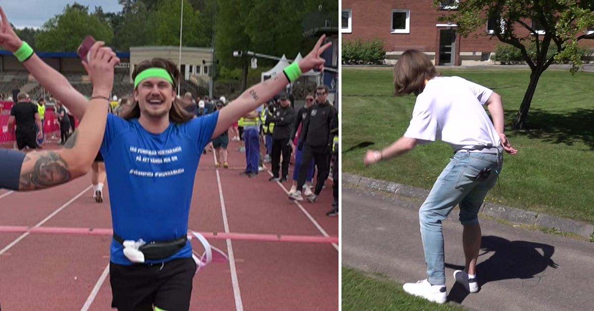 Snackisen: Därför sprang Jesper Göteborgsvarvet baklänges