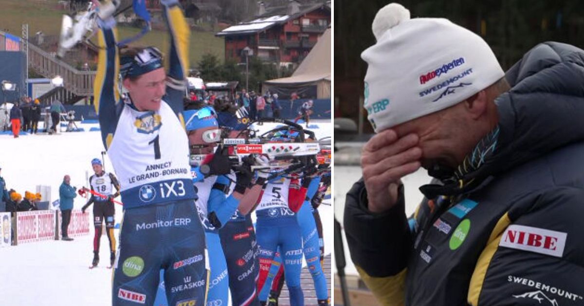 Hanna &Ouml;berg sk&ouml;t bort segern i jaktstarten