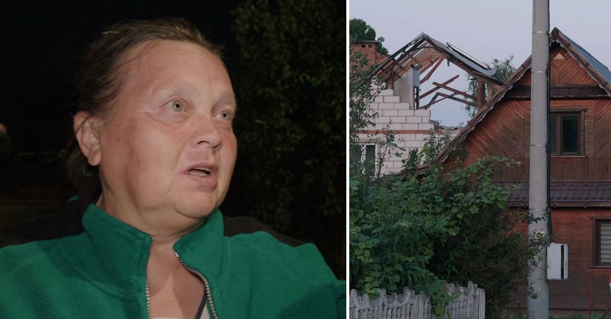 Alas hus träffades av drönaren: ”Fem minuter från döden”