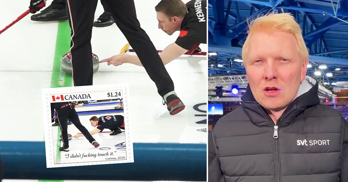 S&aring; tog SVT:s reporter bilden som skakat curlingv&auml;rlden