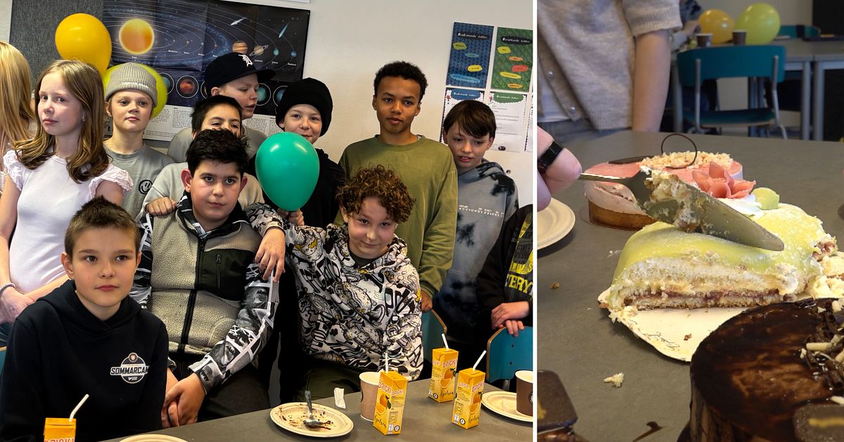 Utvisningen av Davit, 12, skjuts fram &ndash; firas med t&aring;rtkalas i klassrummet