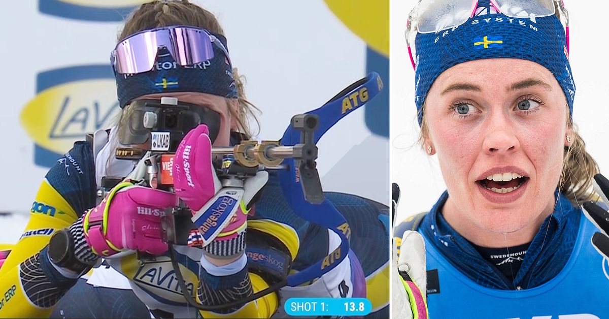 Biathlon: Elvira Öberg Misses Four Shots