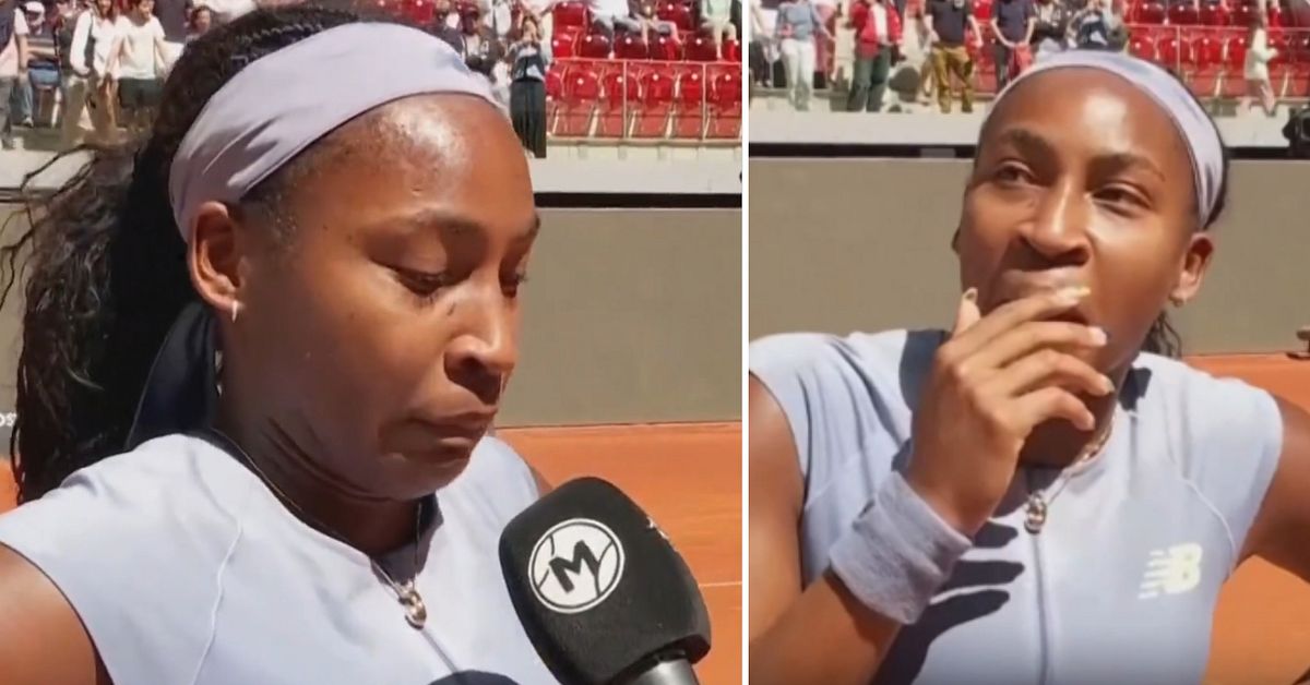 Tennis: Coco Gauff hann säga: ”Jag åt en avokadotoast” – sedan gick ...