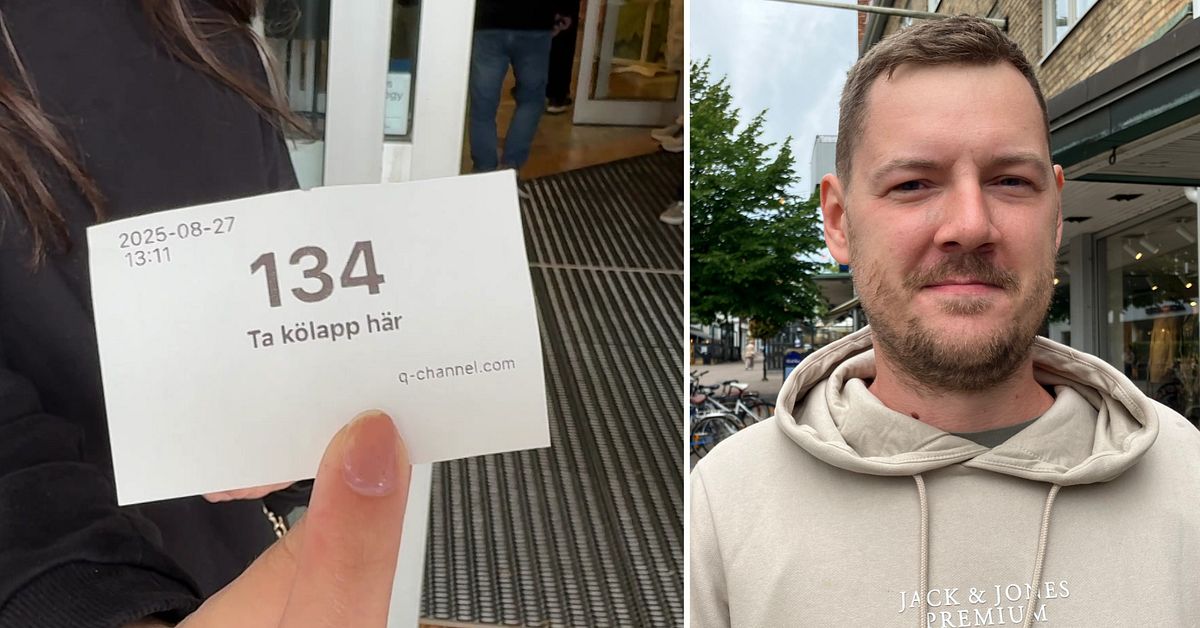 Långa köer och korta öppettider på banken: ”Jag vände i dörren”