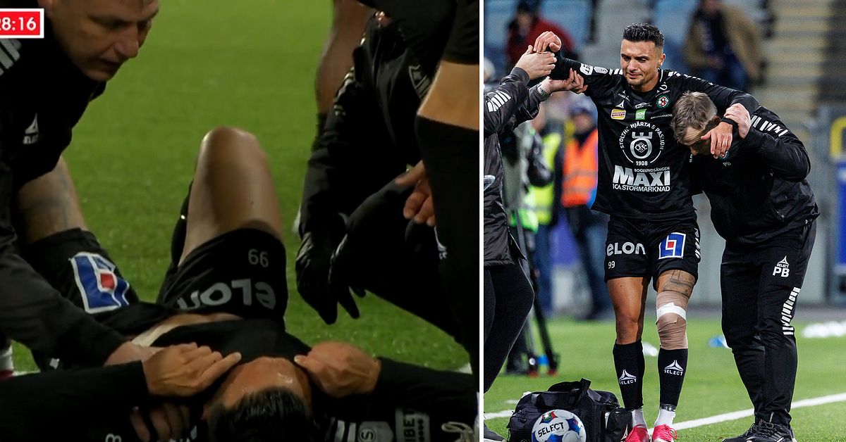 Örebro SK:s mardröm – skräckskada för Ahmed Yasin