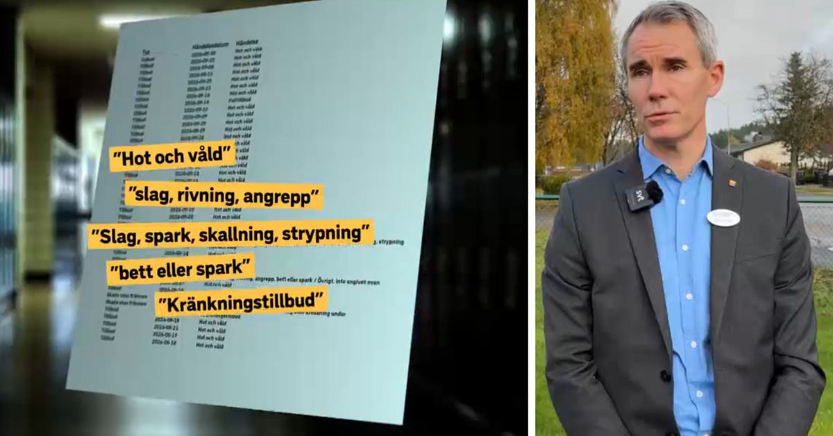 &Ouml;ver 60 incidenter p&aring; l&aring;gstadieskola i Vaggeryd efter sommaren &ndash; &rdquo;V&auml;cker fr&aring;gor&rdquo;