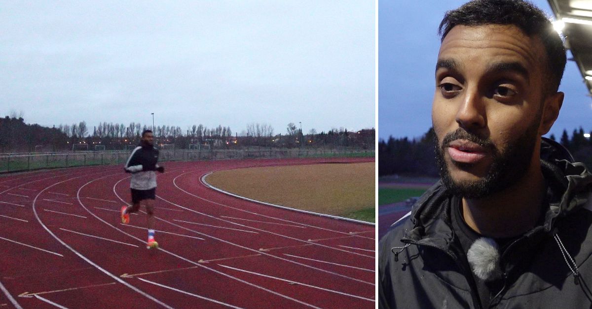 Kalid löptränar med diabetes – så hanterar han blodsockret | SVT Nyheter