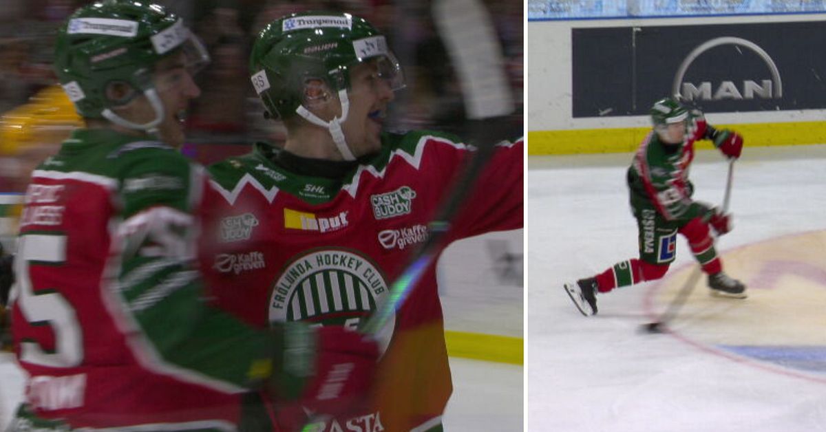 Ice hockey: Frölunda reduced against Skellefteå after a late decision