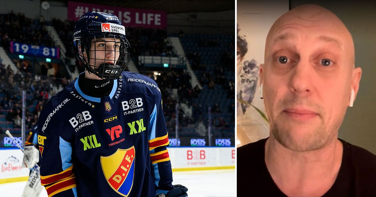 Djurgården Hockey: Djurgårdsprofilen Christian ”Fimpen” Eklund: ”Släpper nästan att man har en son där”