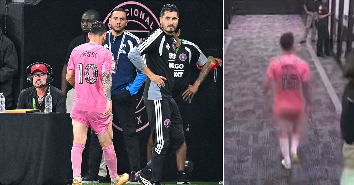 Argentinsk oro inf&ouml;r VM &ndash; Lionel Messi byttes ut med skada