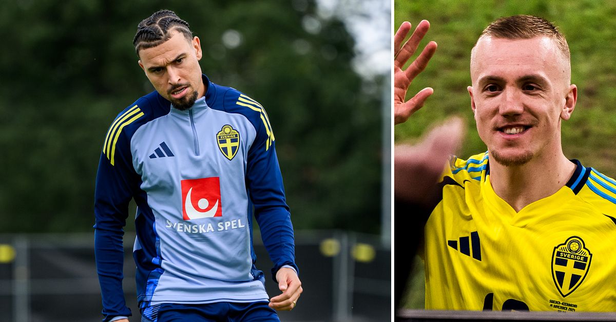 Jordan Larsson skadad – Isac Lidberg kallas in