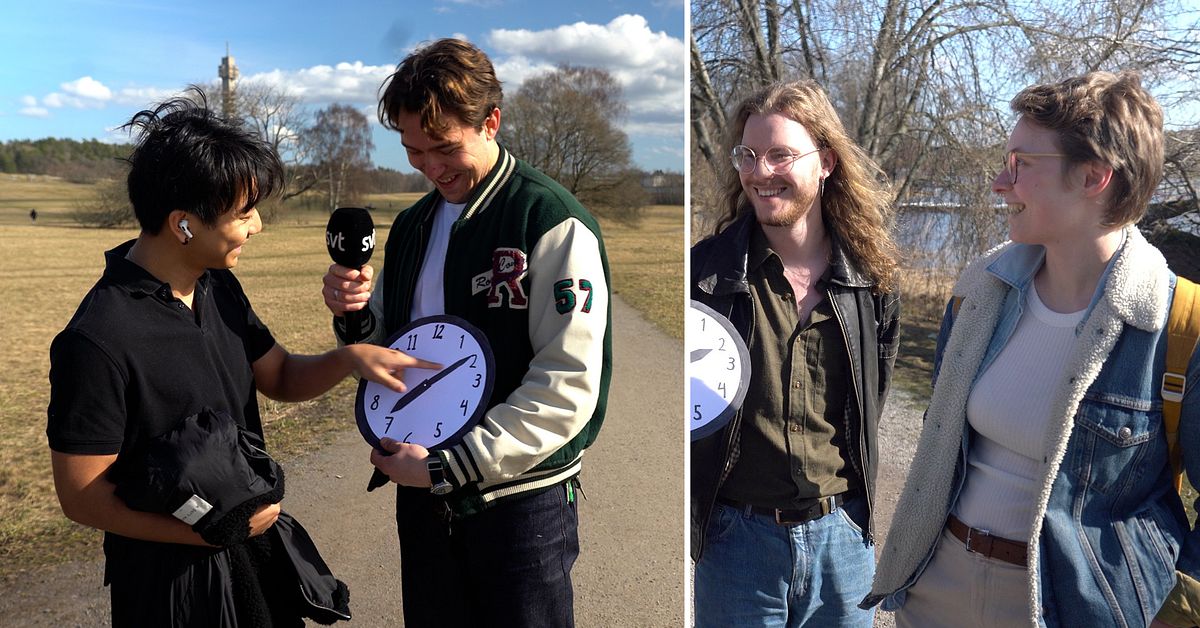 Många oklarheter när klockan ställs fram ”Det blir ljusare va?” SVT