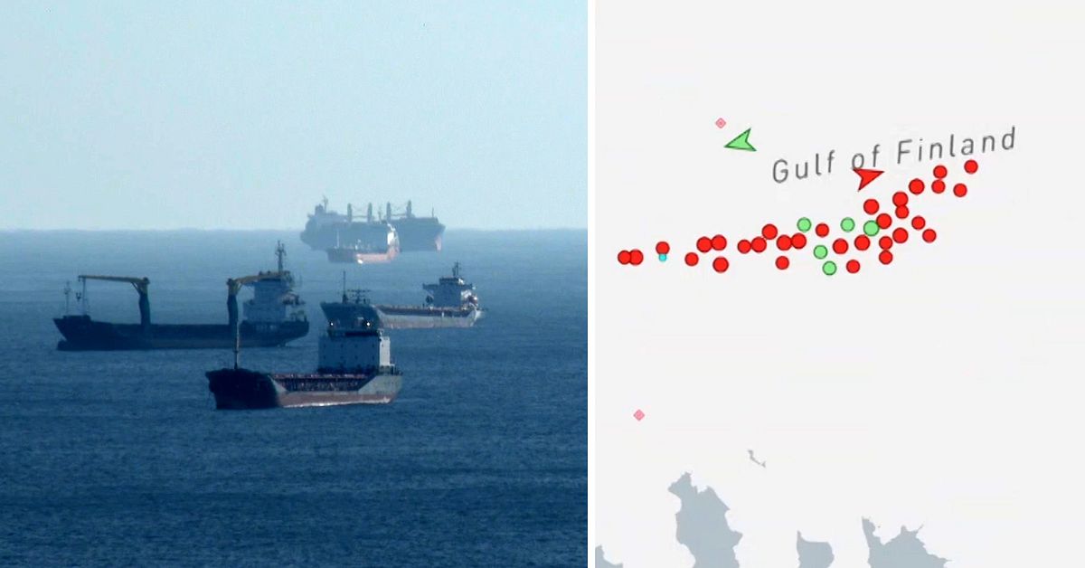 Efter dr&ouml;narattackerna &ndash; fartygskaos n&auml;r skuggflottan tr&auml;ngs