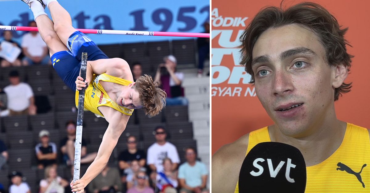 Armand Duplantis om Axel Rogös succé-guld: ”Så jäkla tufft”
