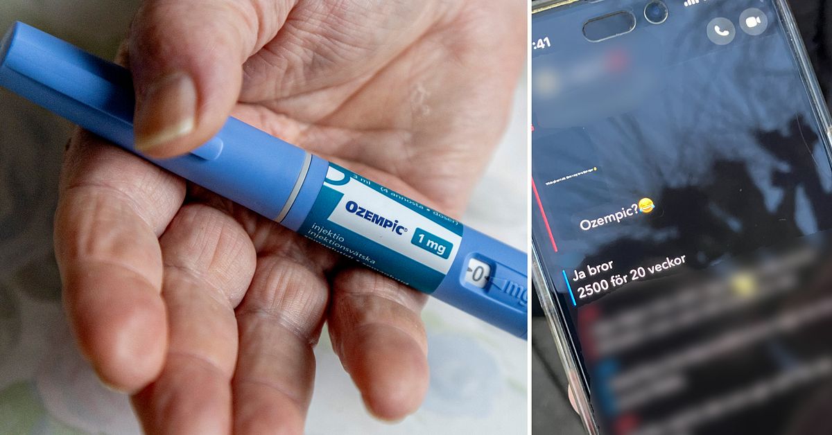 Vendita illegale di Ozempic sui social media – avverte l'Agenzia svedese per i medicinali