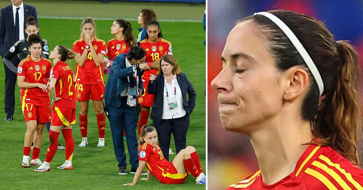 Aitana Bonmatí knäckt efter tunga EM-finalförlusten: ”Lite i chock”