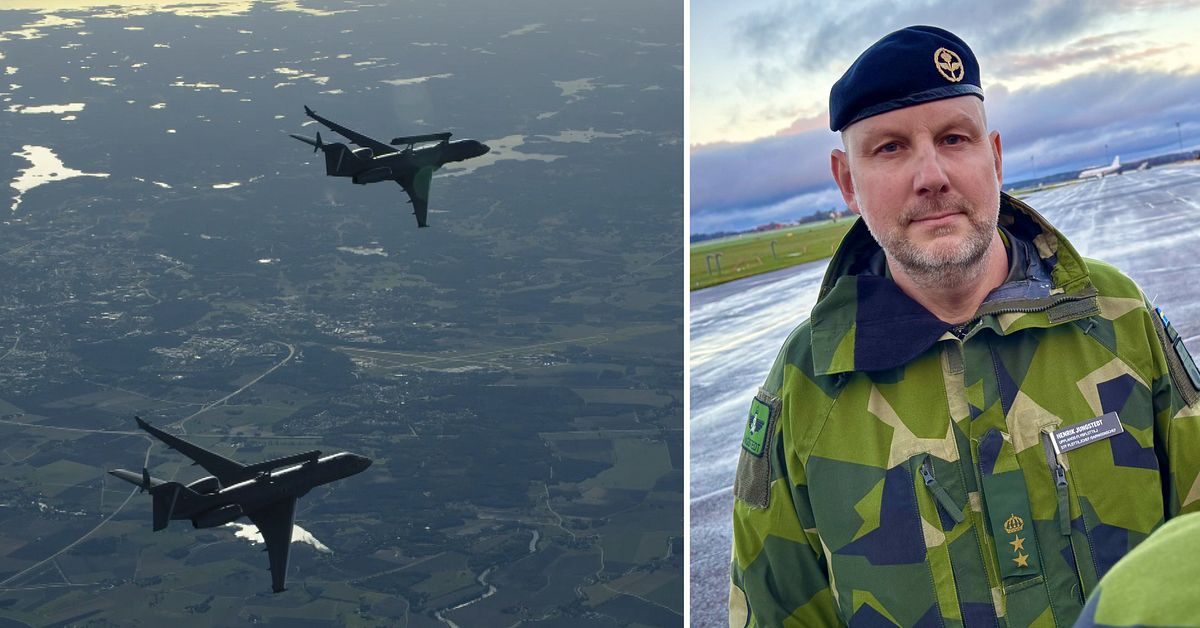 Här är spionplanet som flyttar till Uppsala – första på 23 år