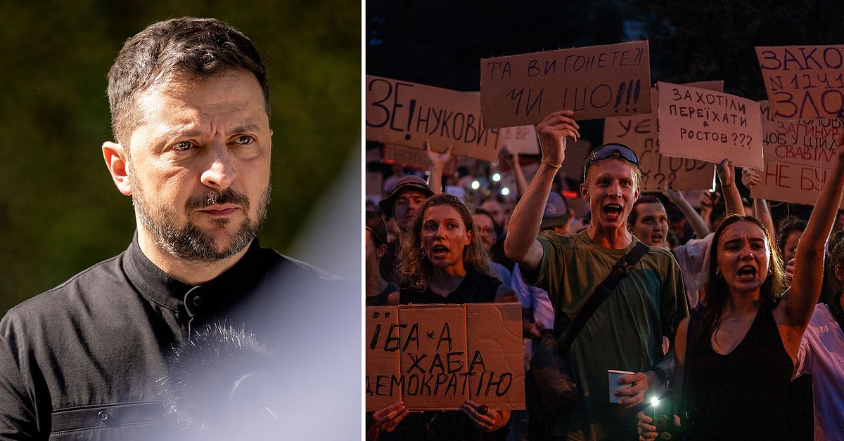 ”Kan vara den största krisen hittills för Zelenskyj som president”