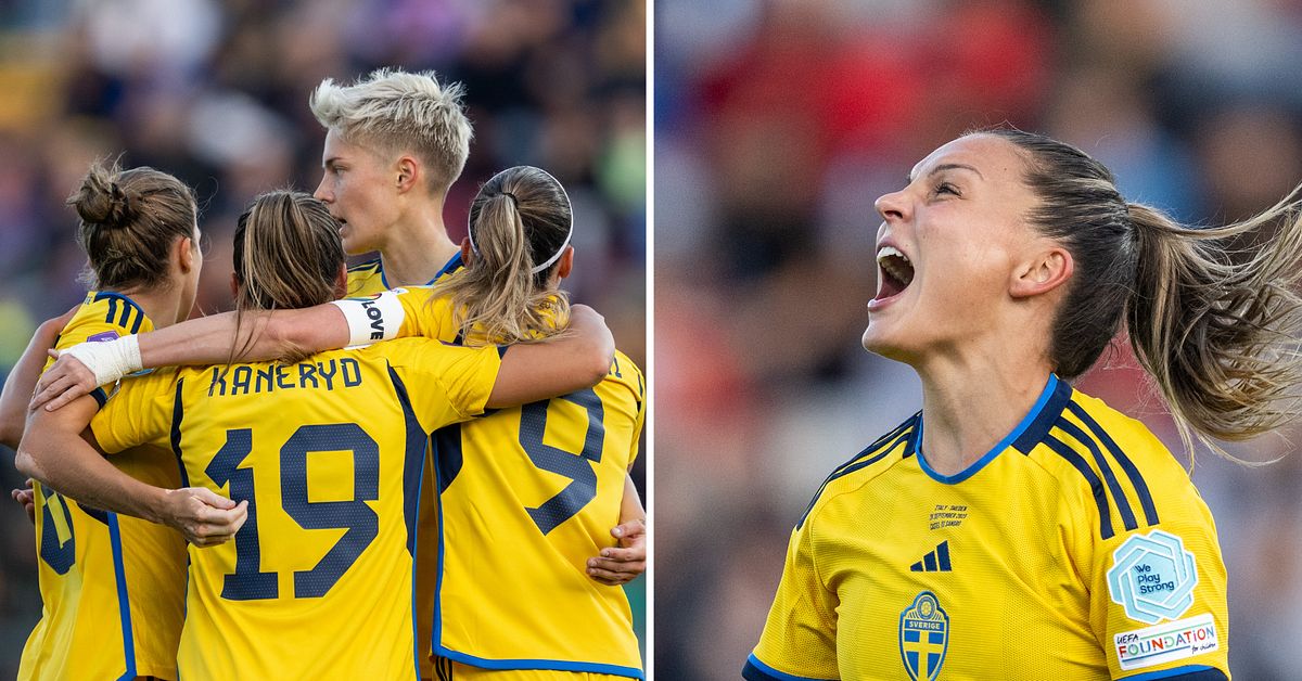 Fotboll: Johanna Rytting Kaneryd hjälte mot Italien – OS-drömmen lever ...